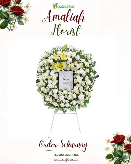 Krans Bunga Duka Pelumutan